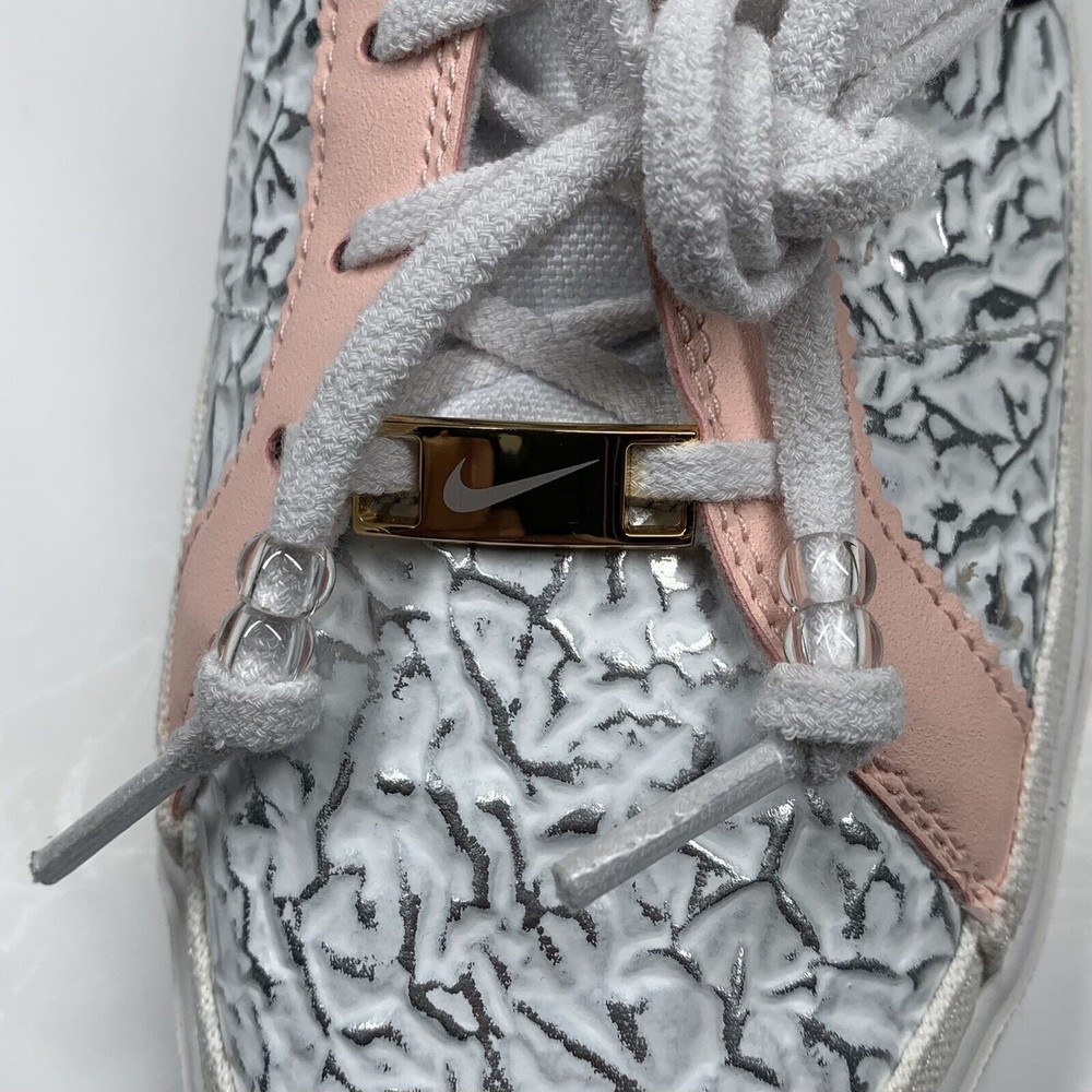 Nike Court Legacy SDC White Pink Silver Serena Williams Womens 9.5 DJ1454-100 - Picture 7 of 10
